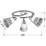 Candellux Discovery 9862185 lampa podsufitowa zdj.2