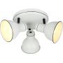 Candellux Zumba 9872160 lampa podsufitowa 3x40 W biały zdj.1