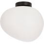 Candellux Stones 1335189 lampa podsufitowa 1x40 W biała-czarna zdj.1