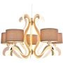 Candellux Ambrosia 3533918 lampa wisząca 5x40 W miedź zdj.1