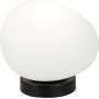 Candellux Stones 4135219 lampa stołowa 1x40 W biała-czarna zdj.1