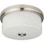 CosmoLight Dresden C02374BNI plafon 2x40 W nikiel zdj.1