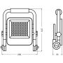 DPM FL6530W naświetlacz 30 W 4000k zdj.2