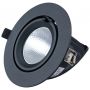 DPM X-Line STLXB20B lampa do zabudowy 1x20 W czarna zdj.1