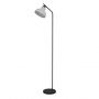 Eglo Matlock 43844 lampa stojąca 1x40 W czarna-szara zdj.1
