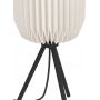 Eglo Belgrave 44103 lampa stołowa 1x40 W biała-czarna zdj.4