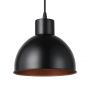 Eglo Truro 49238 lampa wisząca 1x60 W czarna-miedź zdj.4