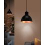 Eglo Truro 49238 lampa wisząca 1x60 W czarna-miedź zdj.5