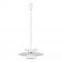 Eglo Brenda 87055 lampa wisząca 1x60 W biała zdj.1