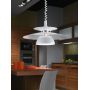 Eglo Brenda 87055 lampa wisząca 1x60 W biała zdj.3