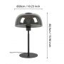 Eglo Solo 900141 lampa stołowa 1x40 W czarna zdj.2