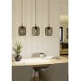 Eglo Romazzina 900495 lampa wisząca 3x60 W czarna zdj.4