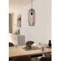Eglo Bajazzara 900502 lampa wisząca 1x40 W czarna-szary/popielaty zdj.4