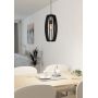 Eglo Bajazzara 900504 lampa wisząca 1x40 W czarna zdj.4