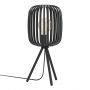 Eglo Romazzina 900519 lampa stołowa 1x60 W czarna zdj.1