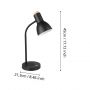 Eglo Veradal-QI 900628 lampa biurkowa 1x5 W czarna zdj.2