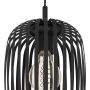 Eglo Romazzina 900686 lampa wisząca 3x40 W czarna zdj.4