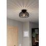 Eglo Mogano 900792 lampa podsufitowa 1x40 W czarna zdj.5
