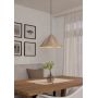 Eglo Podere 900836 lampa wisząca 1x40 W beżowa zdj.5