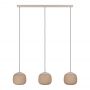 Eglo Cominio 900894 lampa wisząca 3x40 W piaskowa zdj.3