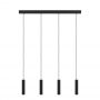 Eglo Almudaina 900906 lampa wisząca 4x5.4 W czarna zdj.3