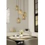 Eglo Romazzina 901125 lampa wisząca 5x60 W piaskowa zdj.3