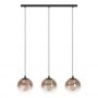 Eglo Ariscani 901924 lampa wisząca 3x40 W brązowa zdj.3