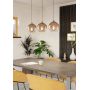 Eglo Ariscani 901924 lampa wisząca 3x40 W brązowa zdj.5