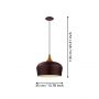 Eglo Obregon 95385 lampa wisząca 1x60 W zdj.2