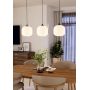Eglo Mantunalle 99367 lampa wisząca 3x40 W biała zdj.6