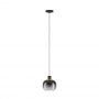 Eglo Oilella 99616 lampa wisząca 1x40 W czarna-szary/popielaty zdj.3
