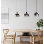 Eglo Oilella 99617 lampa wisząca 3x40 W czarna-szary/popielaty zdj.5