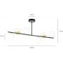 Emibig Floki 10226 lampa podsufitowa zdj.2