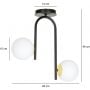 Emibig Ragnar 10322 lampa podsufitowa zdj.2