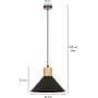 Emibig Rowen 10441 lampa wisząca zdj.2