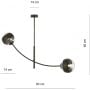 Emibig Hunter Stripe 11012 lampa podsufitowa zdj.2