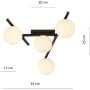 Emibig Smart 11034 lampa podsufitowa zdj.2