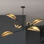 Emibig Lotus 11066 lampa podsufitowa 6x40 W czarny zdj.4