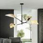 Emibig Lotus 11074 lampa podsufitowa 4x40 W biały zdj.3