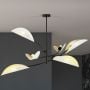 Emibig Lotus 11076 lampa podsufitowa 6x40 W biały zdj.4