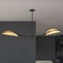 Emibig Lotus 11082 lampa podsufitowa 2x40 W czarny zdj.3