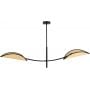 Emibig Lotus 11082 lampa podsufitowa 2x40 W czarny zdj.4