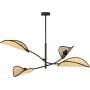 Emibig Lotus 11084 lampa podsufitowa 4x40 W czarny zdj.5