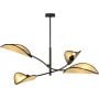 Emibig Lotus 11084 lampa podsufitowa 4x40 W czarny zdj.1