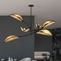 Emibig Lotus 11086 lampa podsufitowa 6x40 W czarny zdj.3