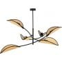 Emibig Lotus 11086 lampa podsufitowa 6x40 W czarny zdj.5