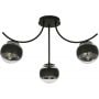 Emibig Boston Stripe 11113 lampa podsufitowa 3x40 W czarny zdj.5