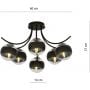 Emibig Boston Stripe 11116 lampa podsufitowa zdj.2