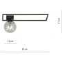 Emibig Imago 11311B lampa podsufitowa zdj.2