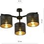 Emibig Jordan 11443 lampa podsufitowa zdj.2